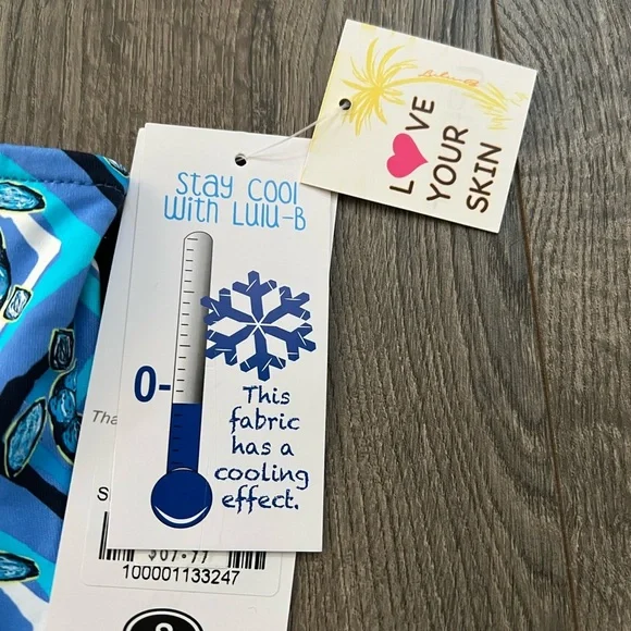 Lulu B Turtle Print Sleeveless Dress UPF 50+ NWT Size Small pickleball resort​ - Picture 9 of 10